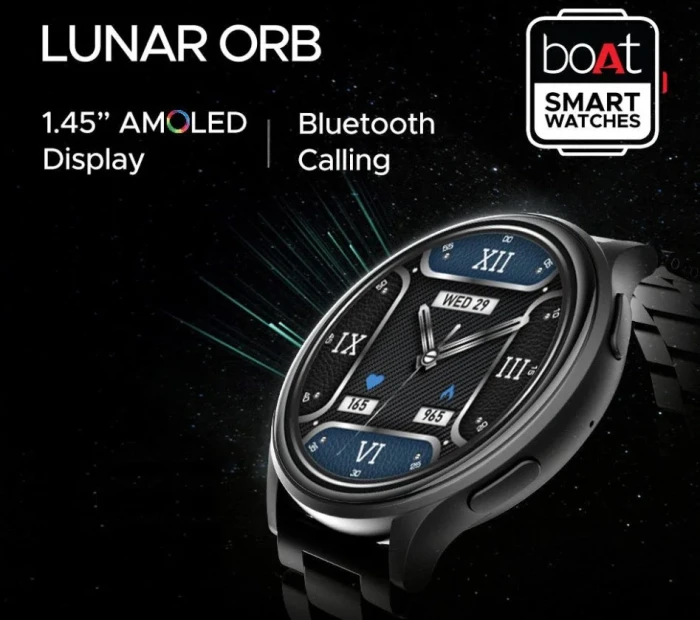 Introducing the boAt Lunar ORB Smartwatch: Features, Pricing, and Availability