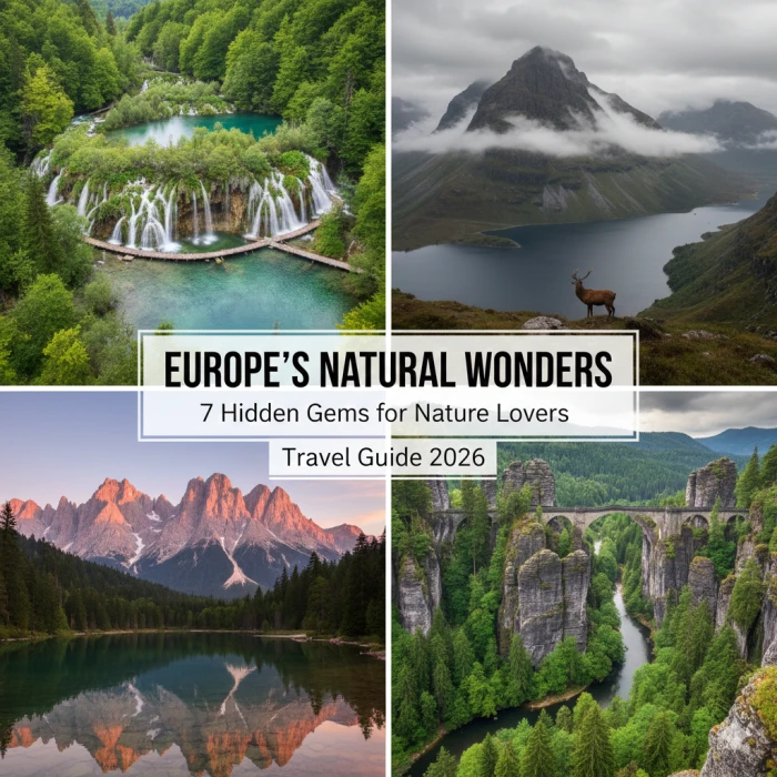The Hidden Side of Europe: 7 Natural Havens You Need to Visit in 2026