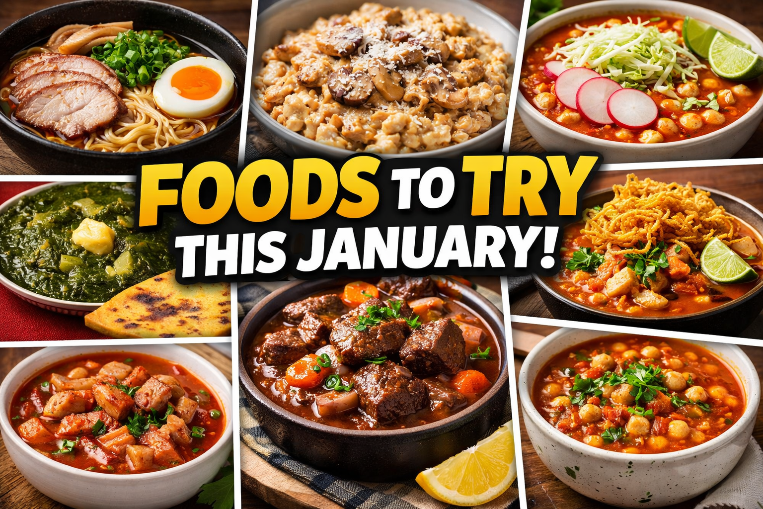 World Flavors to Warm Your January